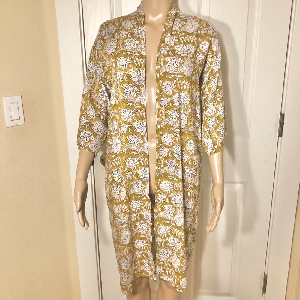 ANTHRO Natalie Martin Boho Festival Kimono Duster